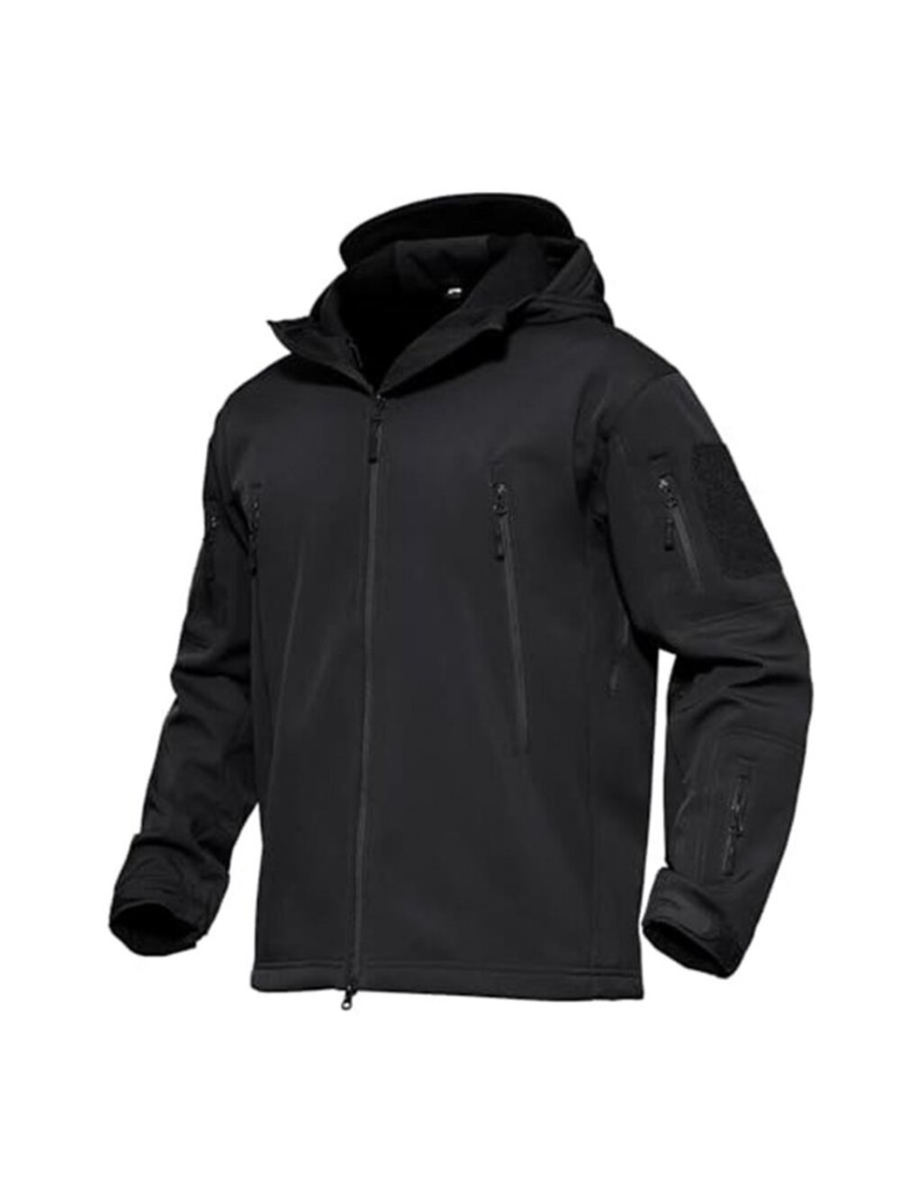 Mens Tactical Softshell Jacket Waterproof Fleece Military Hooded Coat